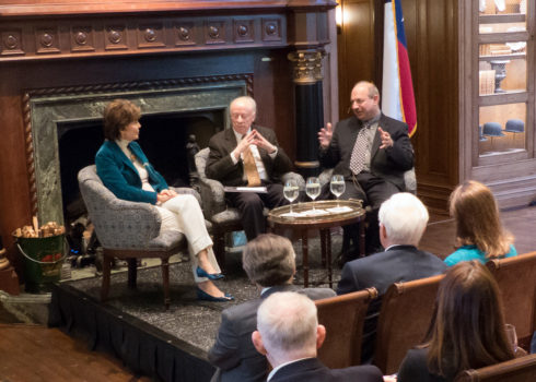 Panelists at an event