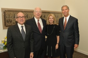 Dr. Daniel K. Podolsky, Ed Cary, III, Kathleen Gibson and Bob Rowling