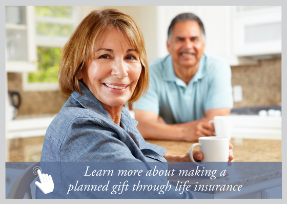 "Learn more about making a planned gift" photo with tect