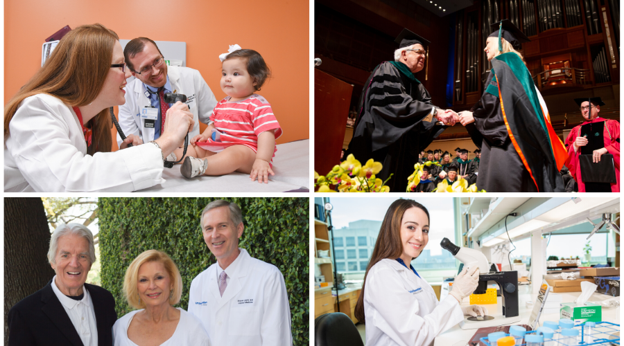 Collage of medical school images
