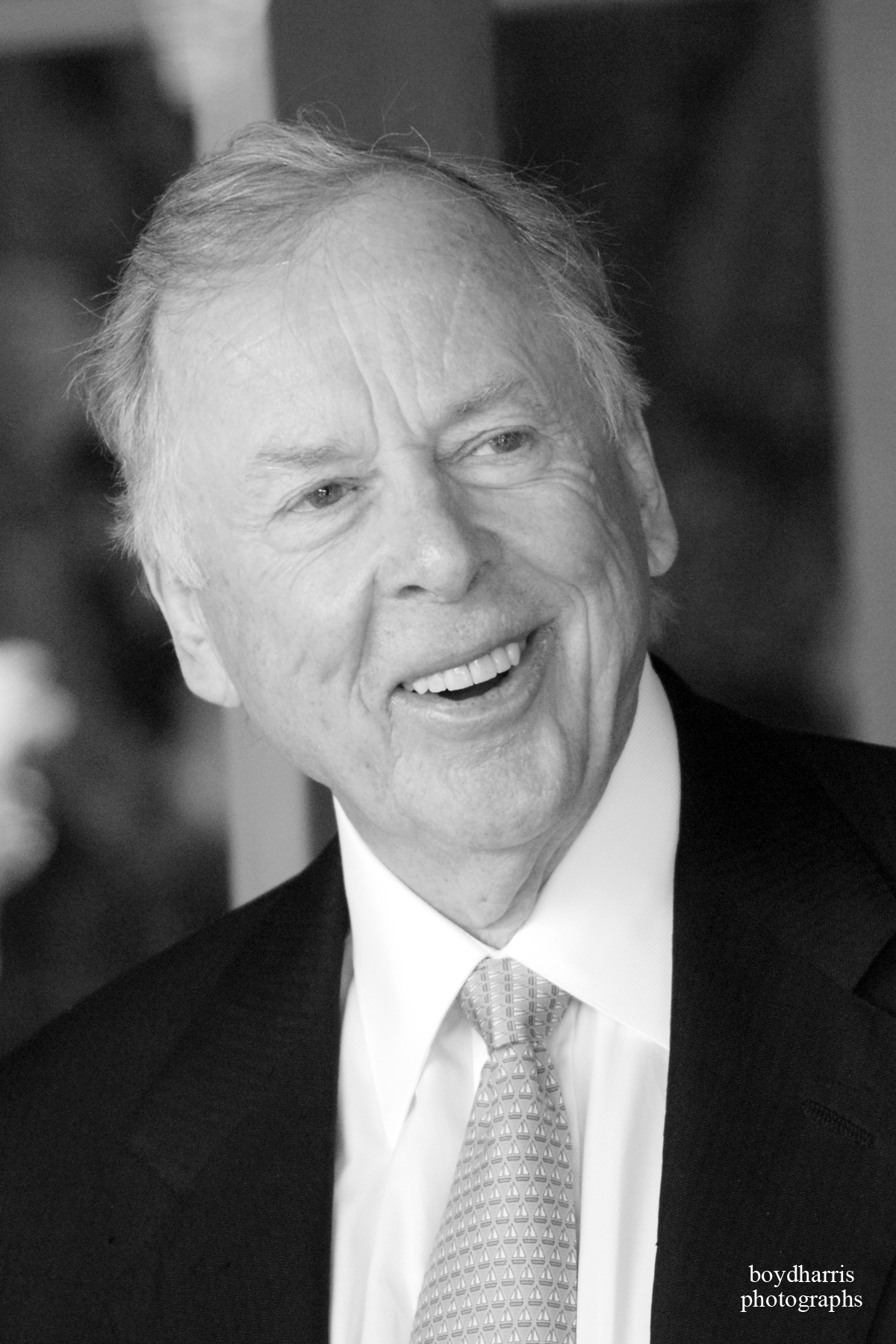 T. Boone Pickens Smiling 