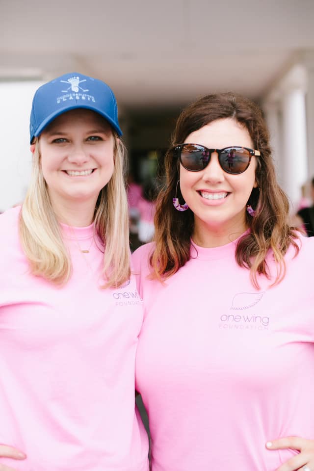 Holly Aldredge and Katie Schlieve founders of One Wing Foundation