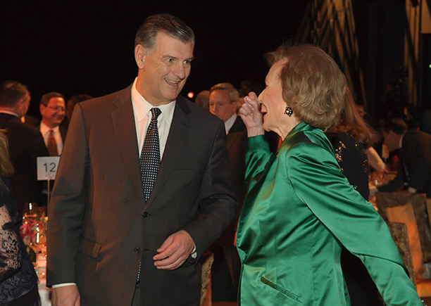 Ruth Altschuler and Mike Rawlings