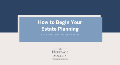 How to Begin Your Estate Planning text graphic