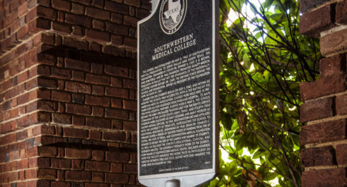 Southwestern Medical College historical marker