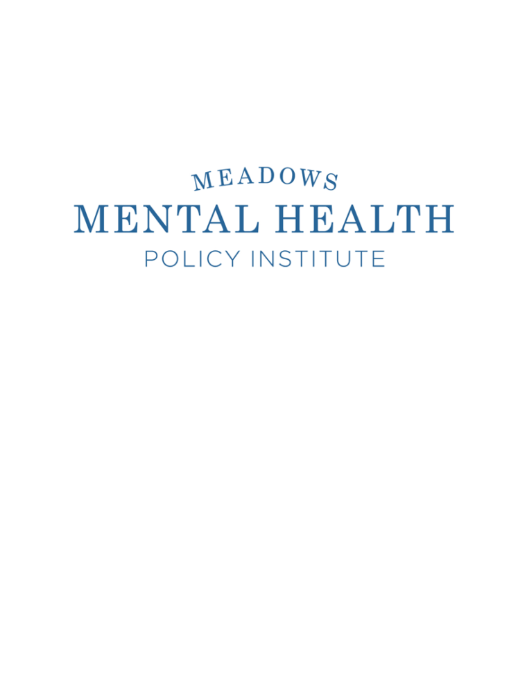 Meadows Mental Health Policy Institute Logo