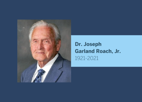 Honoring the life of Dr. Roach