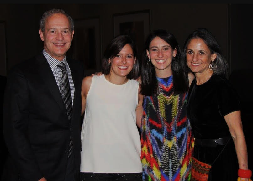 Pulmonary disease expert, Dr. Randall Rosenblatt with his family.