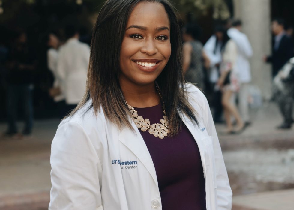 Anesthesiology resident and Ho Din Award Winner, Cayenne Price, M.D.